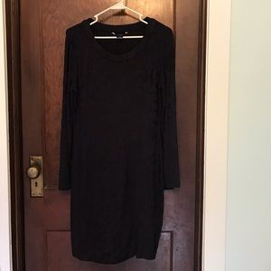 COPY - French Connection Dark Navy Fitted Dress
